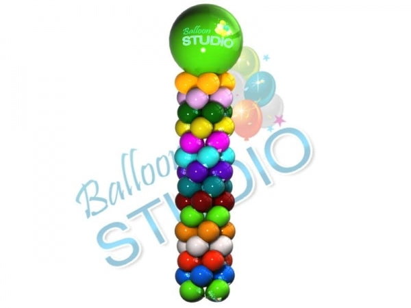 Outdoor Balloon Tower 7ft