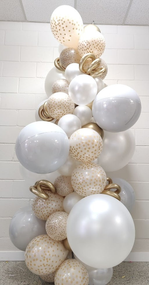 Confetti & Blush 8 Foot Garland Column Tower Stand Up