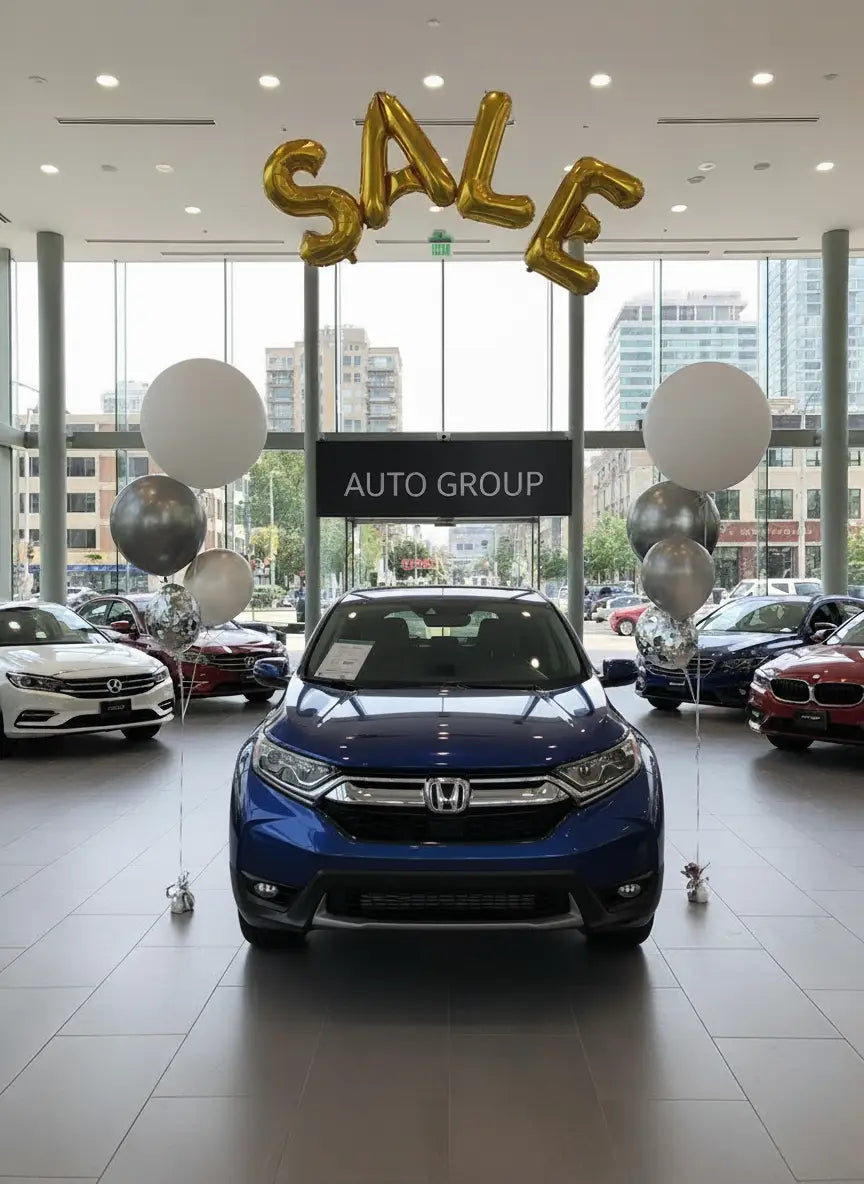 Car dealership pack with 2 Nova Bouquets and SALE letters