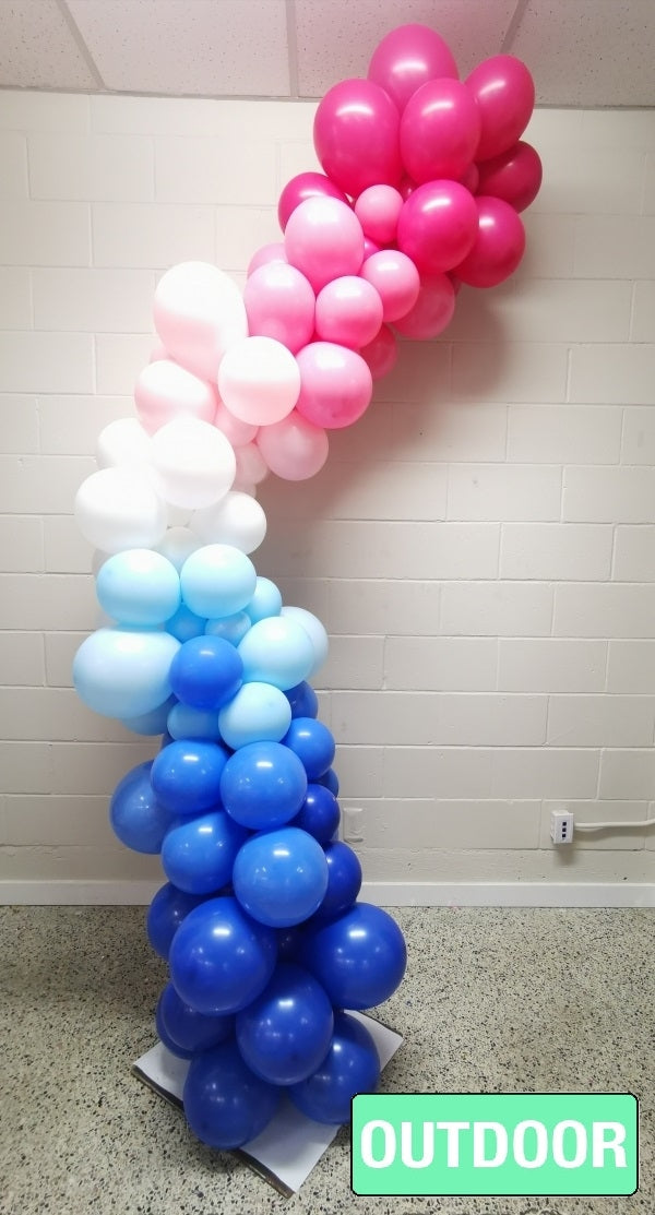 [8x3FT] OUTDOOR Ombre Garland Column
